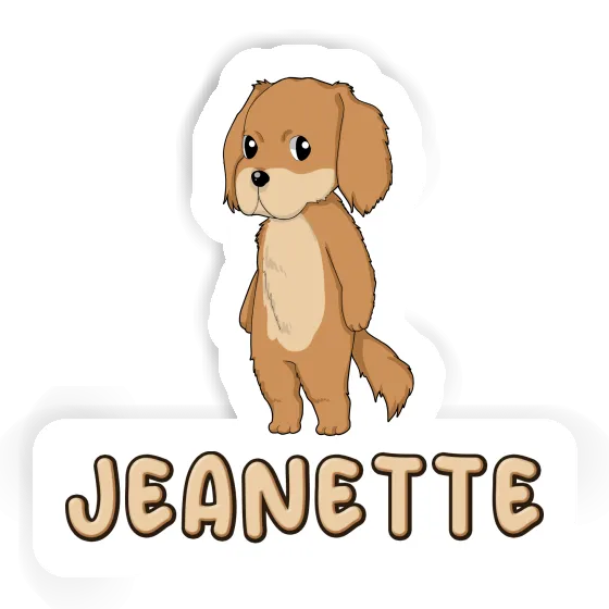 Sticker Hovawart Jeanette Gift package Image