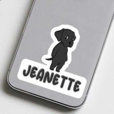 Sticker Labrador Jeanette Notebook Image