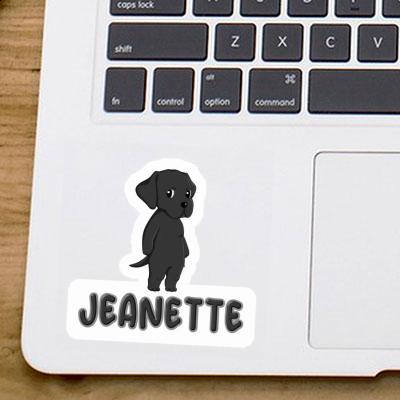 Sticker Labrador Jeanette Notebook Image