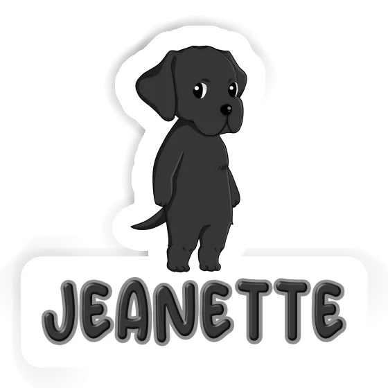 Sticker Labrador Jeanette Gift package Image