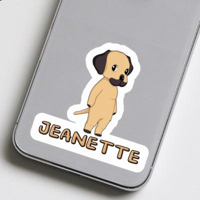 Sticker Rhodesian Ridgeback Jeanette Notebook Image