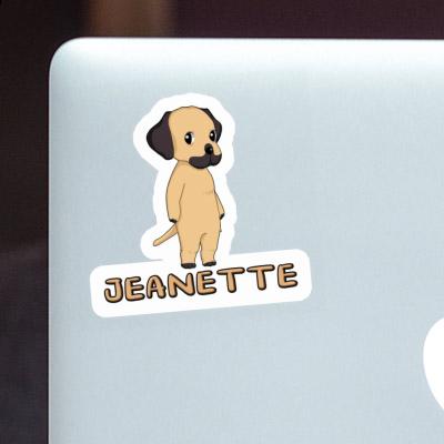 Sticker Rhodesian Ridgeback Jeanette Image