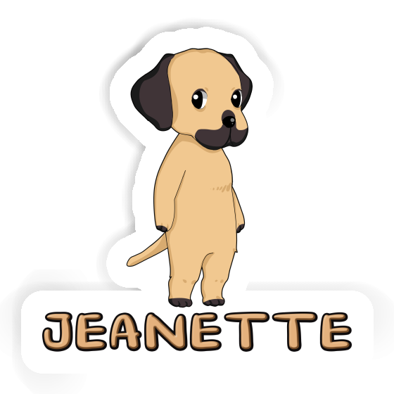 Sticker Rhodesian Ridgeback Jeanette Gift package Image