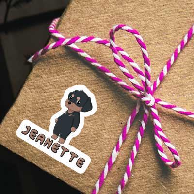 Jeanette Aufkleber Rottweiler Gift package Image