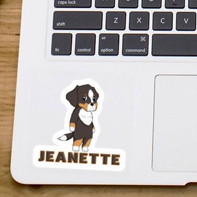 Sticker Jeanette Dog Notebook Image