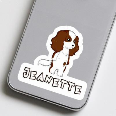 Sticker Cavalier King Charles Spaniel Jeanette Notebook Image