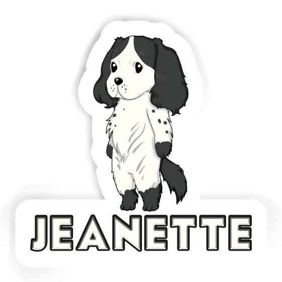 Jeanette Sticker Spaniel Gift package Image