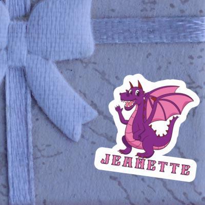 Jeanette Sticker Dragon Laptop Image