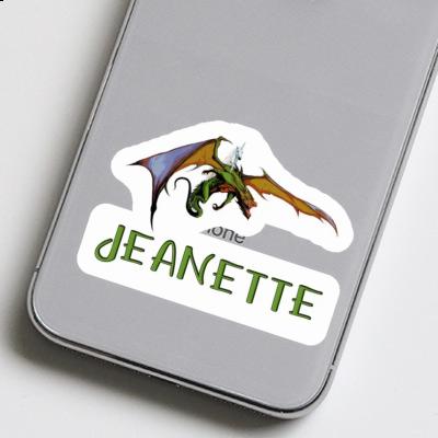 Sticker Jeanette Dragon Gift package Image