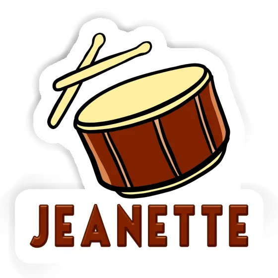 Sticker Drumm Jeanette Notebook Image