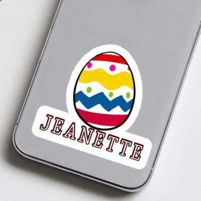 Jeanette Sticker Easter Egg Gift package Image