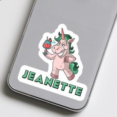 Party Unicorn Sticker Jeanette Gift package Image