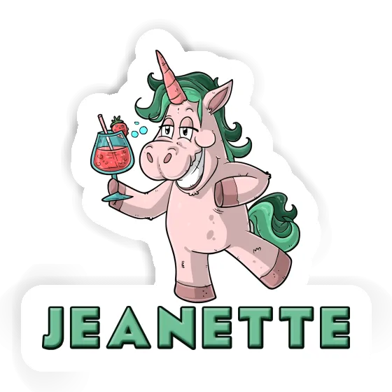 Party Unicorn Sticker Jeanette Gift package Image