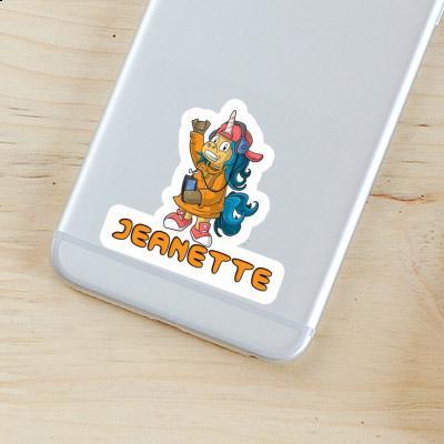 Jeanette Sticker Hip-Hop Unicorn Gift package Image