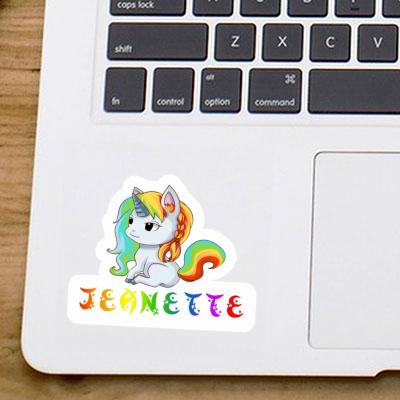 Unicorn Sticker Jeanette Gift package Image