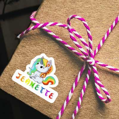 Unicorn Sticker Jeanette Gift package Image