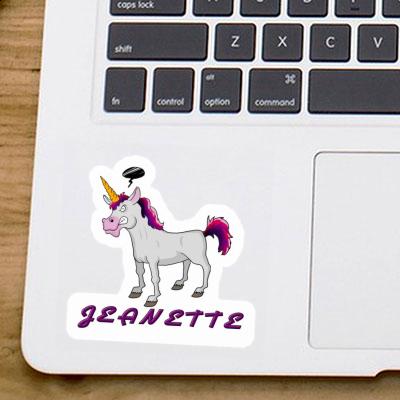 Sticker Unicorn Jeanette Gift package Image