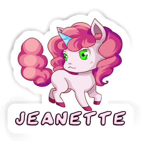 Sticker Unicorn Jeanette Gift package Image