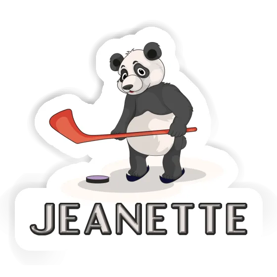 Jeanette Sticker Panda Image