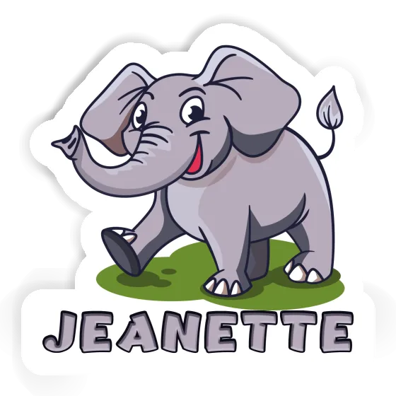 Elephant Sticker Jeanette Gift package Image