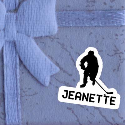 Eishockeyspieler Aufkleber Jeanette Gift package Image