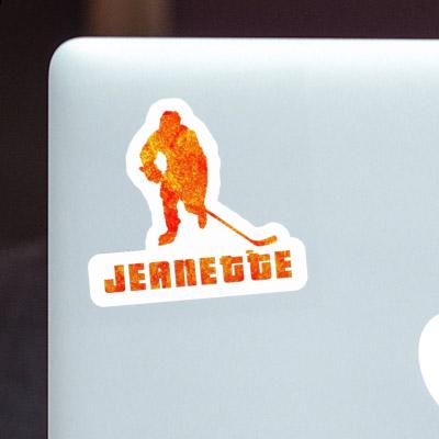 Sticker Hockey Player Jeanette Gift package Image