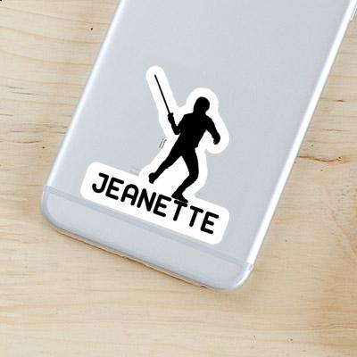 Fencer Sticker Jeanette Image