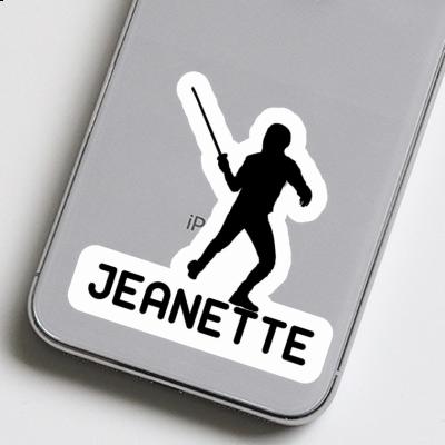 Fechter Sticker Jeanette Image