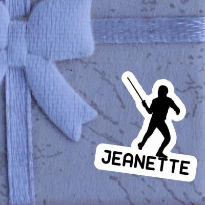 Fencer Sticker Jeanette Gift package Image