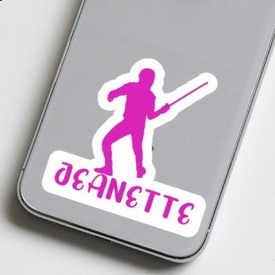 Sticker Jeanette Fencer Notebook Image