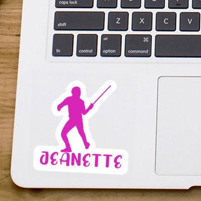 Sticker Jeanette Fencer Gift package Image