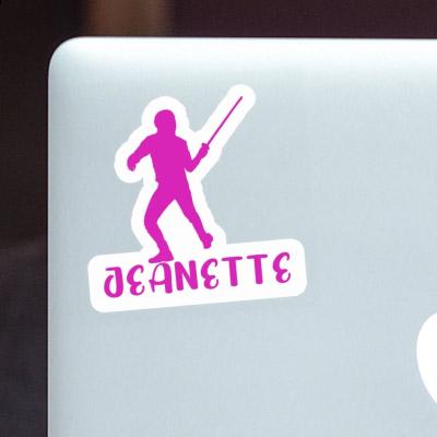 Sticker Jeanette Fencer Image