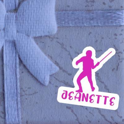 Sticker Jeanette Fencer Notebook Image