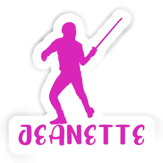 Sticker Jeanette Fencer Gift package Image