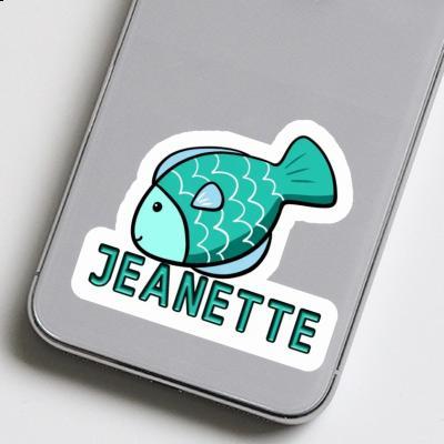 Sticker Fish Jeanette Image