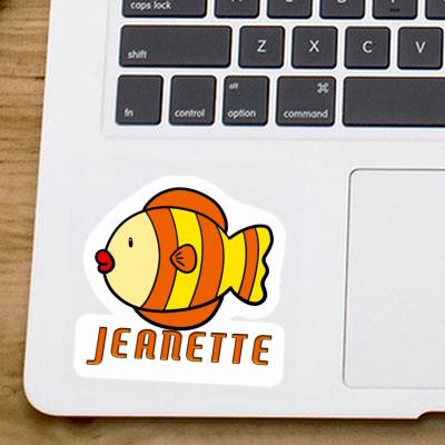 Sticker Fisch Jeanette Gift package Image