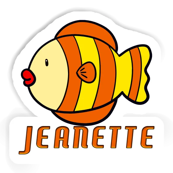 Sticker Fish Jeanette Image