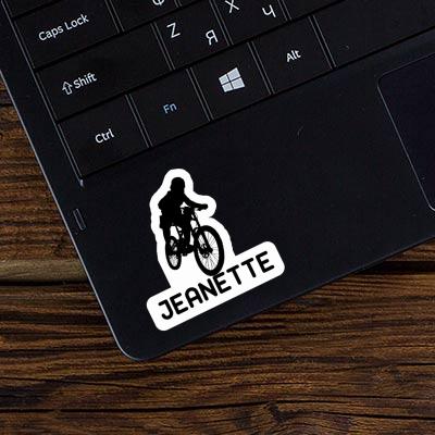 Sticker Jeanette Freeride Biker Image