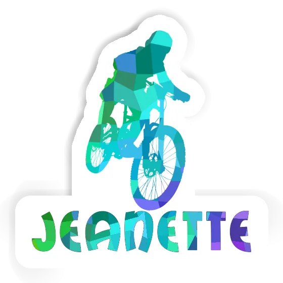 Jeanette Sticker Freeride Biker Gift package Image