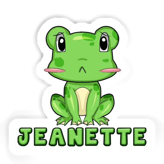 Sticker Frog Jeanette Gift package Image