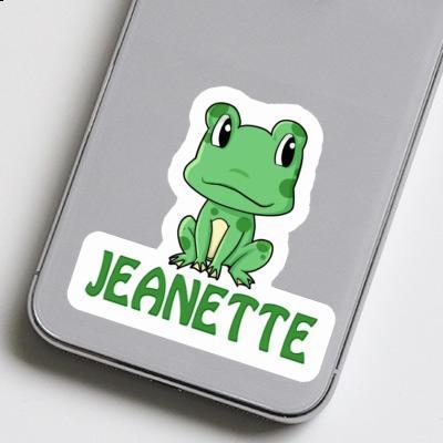 Frog Sticker Jeanette Gift package Image