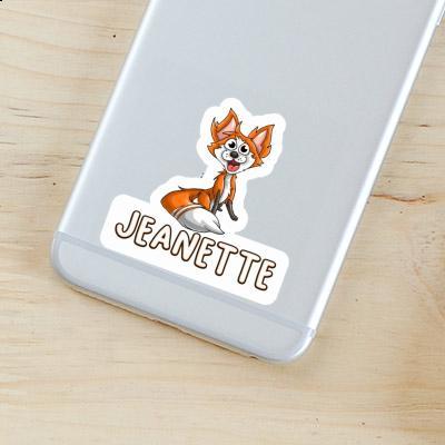 Jeanette Sticker Fox Gift package Image