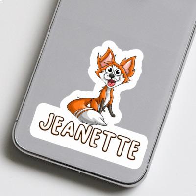 Jeanette Sticker Fox Image