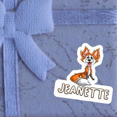 Jeanette Sticker Fox Image