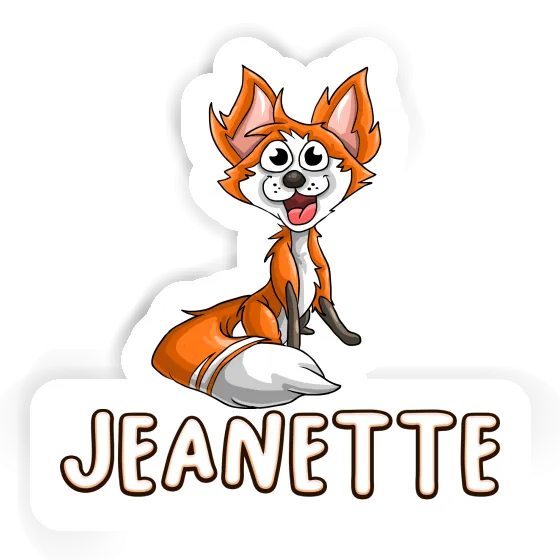 Jeanette Sticker Fox Gift package Image