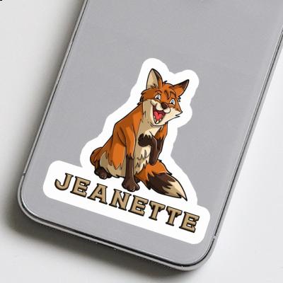 Jeanette Sticker Fox Image