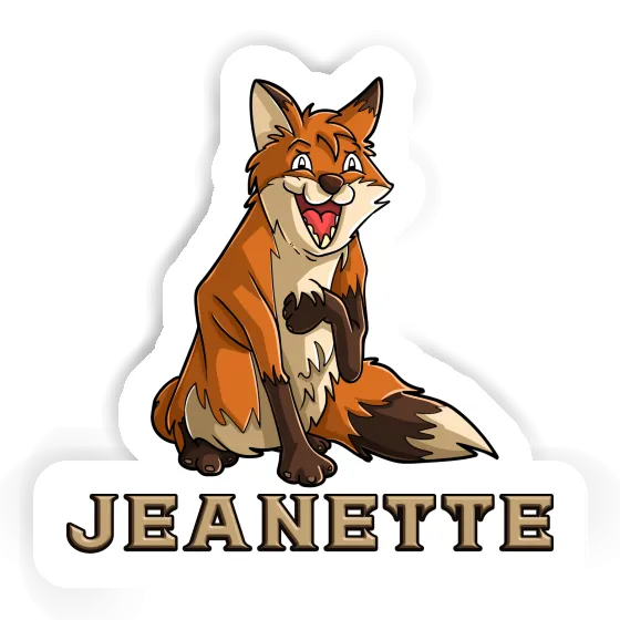 Jeanette Sticker Fox Gift package Image