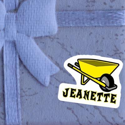 Brouette Autocollant Jeanette Laptop Image