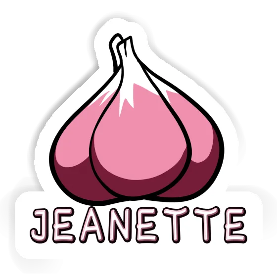 Sticker Jeanette Garlic clove Gift package Image