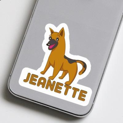 Schäferhund Sticker Jeanette Gift package Image